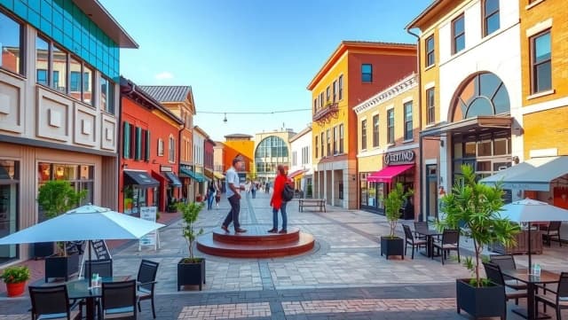 Lindens torg Kungsbacka lockar dagligen tusentals besökare